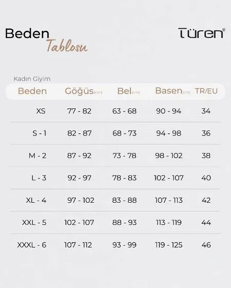 Türen Pamuklu Nefes Alan Çıtçıtlı Kadın Body Türen 905 - Görsel 4