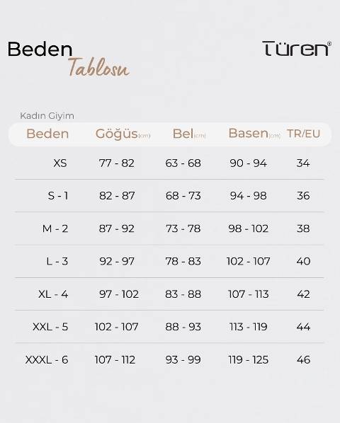 Türen Pamuklu Nefes Alan Çıtçıtlı Kadın Body Türen 905 - Görsel 4