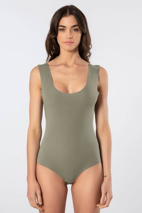 Pamuklu Lazer Kesim Çıtçıtlı Body Türen 905 - 2