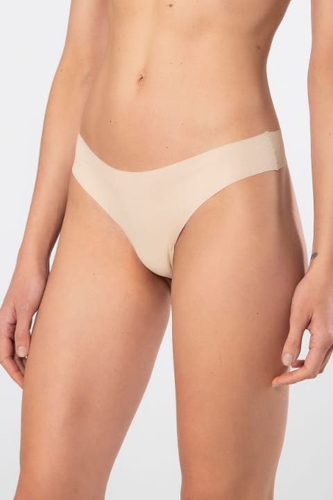 Yüksek Bel Lazer Kesim Pamuklu String Kadın Külot Türen 912 - 2