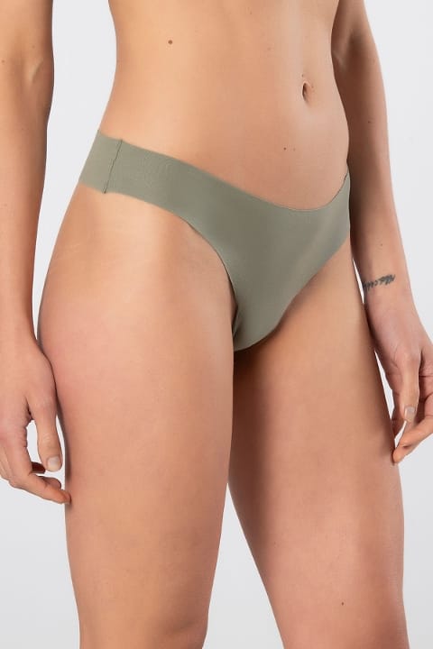 Yüksek Bel Destekli String Külot Lila Türen 912 - 2