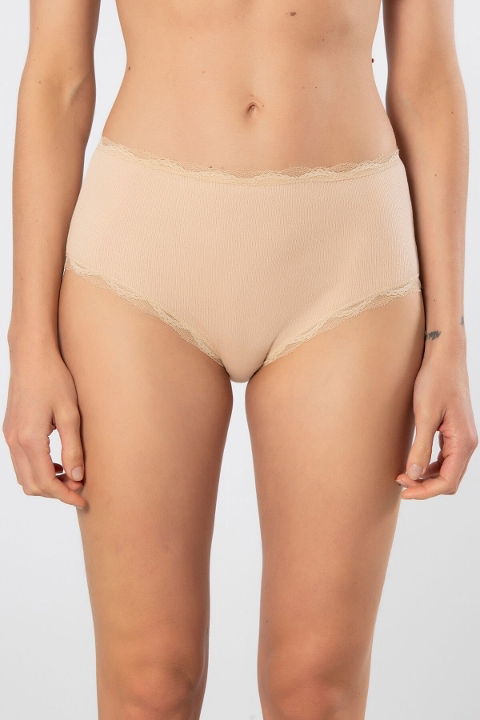 Ribana Dantelli Yüksek Bel Kadın Külot Türen 929 - 2