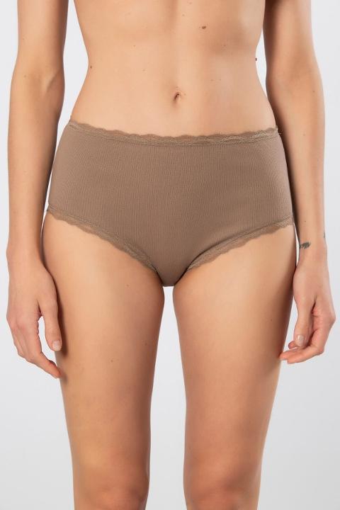 Türen Yüksek Bel Dantelli Külot 2li Pamuklu Türen 929 - Görsel 2