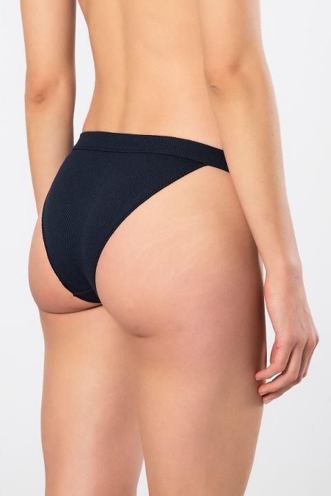 Yüksek Bel Esnek Ribana Külot 2li Türen 931 - Lacivert