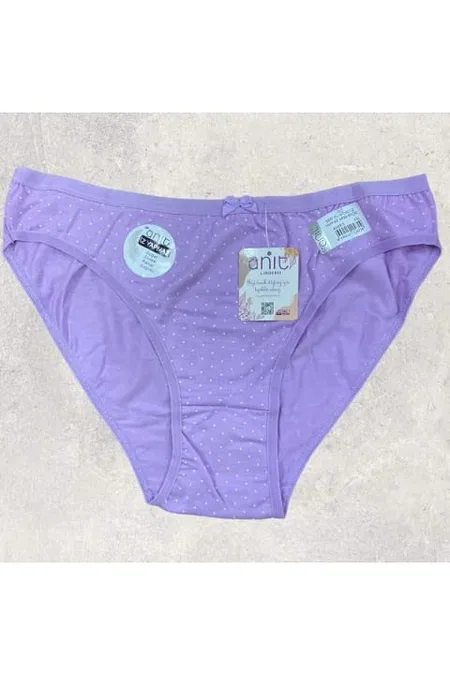 Yüksek Bel Destekli Puantiyeli Bikini Külot Anıt 3857 - Asorti
