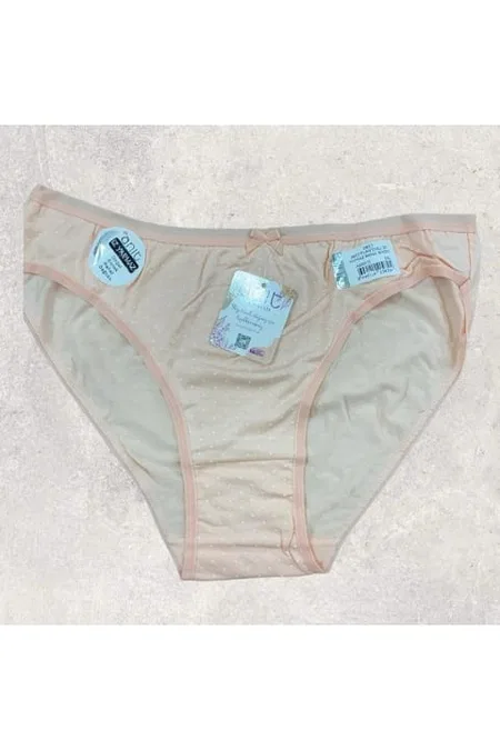 Yüksek Bel Destekli Puantiyeli Bikini Külot Anıt 3857 - Asorti