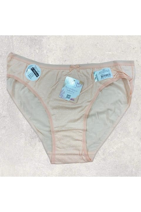 Yüksek Bel Destekli Puantiyeli Bikini Külot Anıt 3857 - Asorti