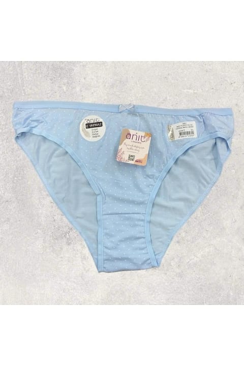 Yüksek Bel Destekli Puantiyeli Bikini Külot Anıt 3857 - Asorti