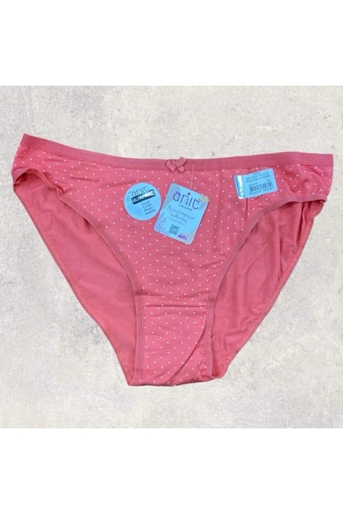 Yüksek Bel Destekli Puantiyeli Bikini Külot Anıt 3857 - Asorti