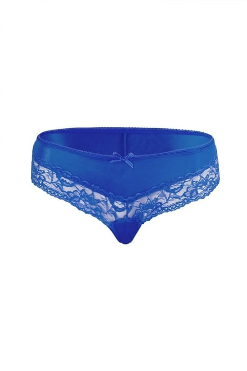 Renkli Dantel Yüksek Bel Külot Doreanse 7158 - Siyah-Kırmızı-Beyaz