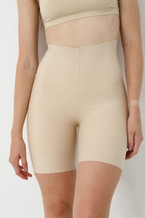 Kadın Ten Lazer Kesim Paçalı Korse FormActive 3020