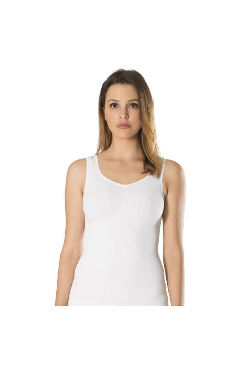 Kademeli Kompresyonlu Kalın Askılı Korse Atlet FormActive 1180 - Beyaz