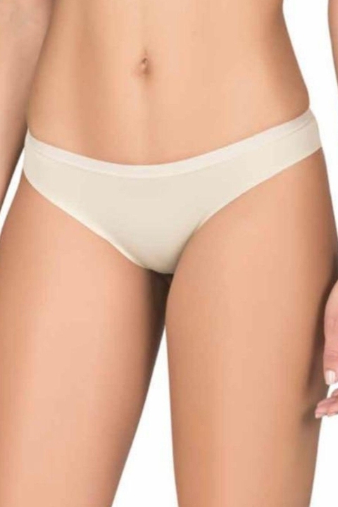 Anı Kaydırmaz Lazer Kesim Yüksek Bel Külot Anı 1058