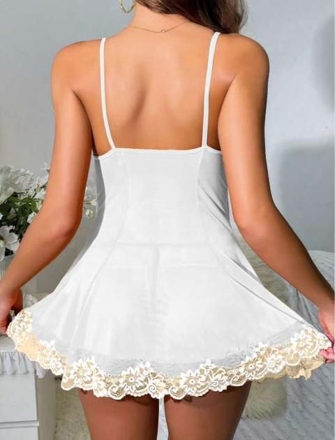 Dantel Detaylı Tek Parça Body Real Passione 4061 - 2