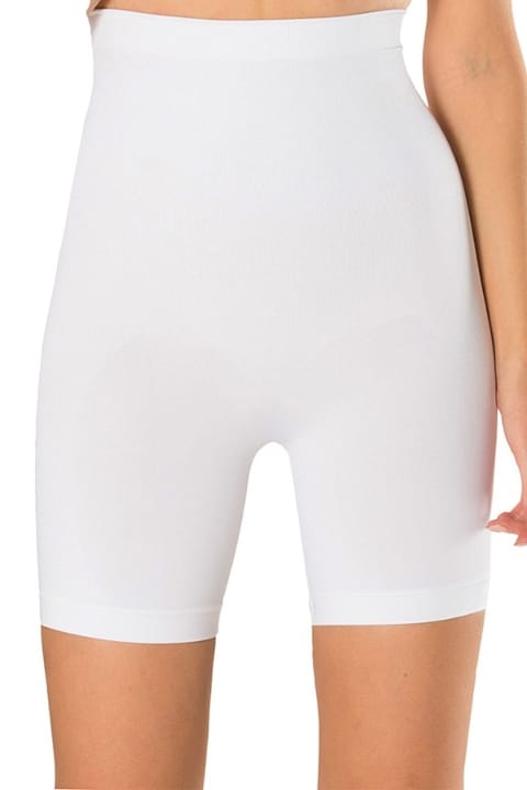 Beyaz Dikişsiz Yüksek Bel Korse FormActive 1011 - Beyaz