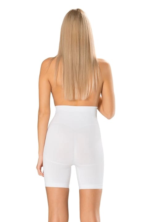 Beyaz Dikişsiz Yüksek Bel Korse FormActive 1011 - Beyaz