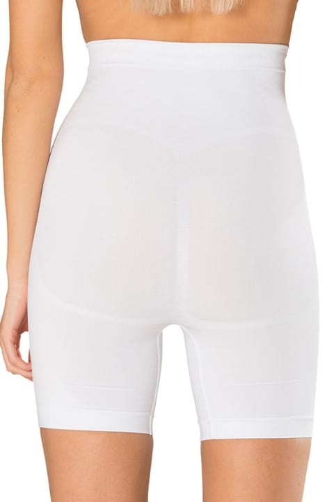 Beyaz Dikişsiz Yüksek Bel Korse FormActive 1011