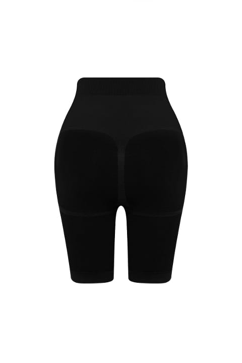 Kısa Paçalı Toparlayıcı Yüksek Bel Korse FormActive 1011 - Siyah