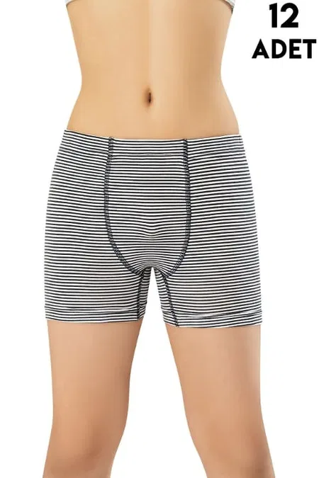 Pamuklu Rahat Kesim Baskılı Erkek Çocuk Boxer Kota 1027 - Asorti