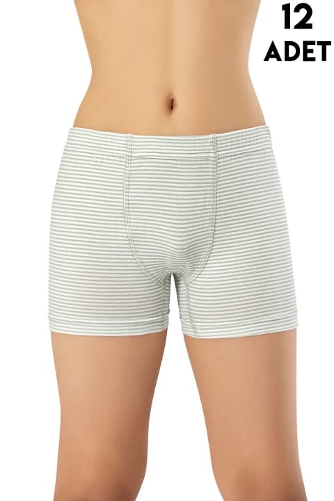 Pamuklu Rahat Kesim Baskılı Erkek Çocuk Boxer Kota 1027 - 2