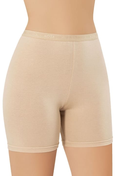 Yüksek Bel Esnek Modal Kadın Kısa Tayt Kota 4132