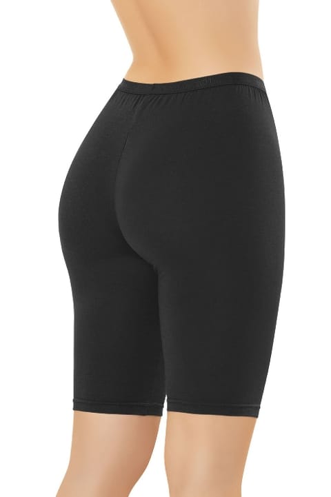 Yüksek Bel Esnek Diz Üstü Tayt Kadın Kota 4133 - Siyah