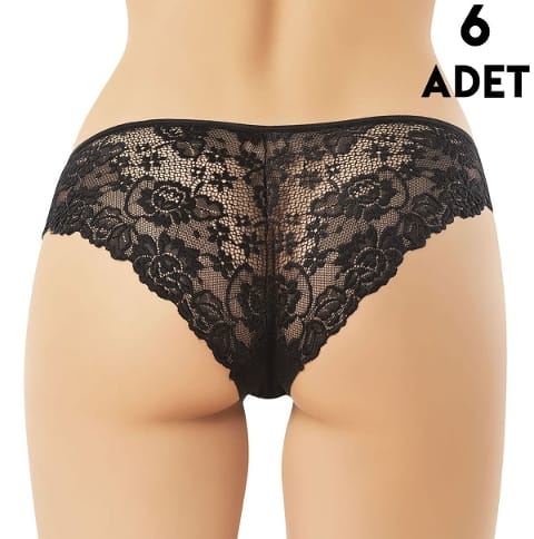 Yüksek Bel Destekli Dantelli Bato Külot Kota 5025