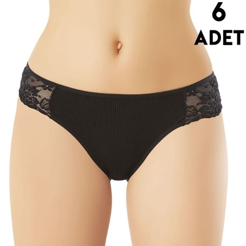 Yüksek Bel Destekli Dantelli Bato Külot Kota 5025 - 2