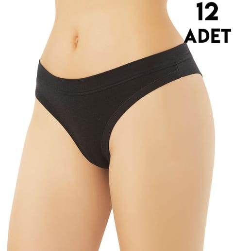 Yüksek Bel Destekli Modal Bikini Külot Kota 5104