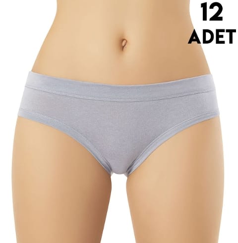Yüksek Bel Destekli Modal Bikini Külot Kota 5104 - 2