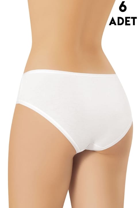 Yüksek Bel Esnek Modal Kadın Külot Kota 5108 - 2