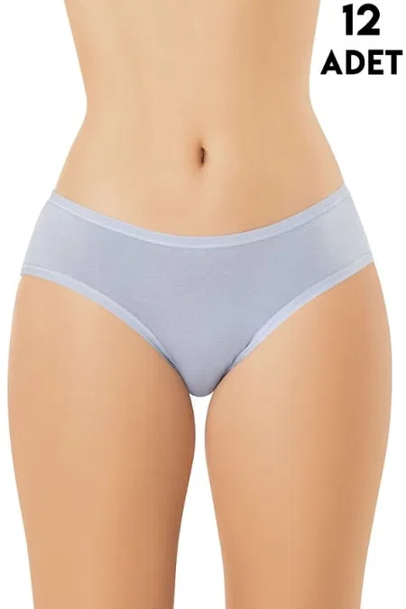 Kota Yüksek Bel Destekli 2'li Modal Kadın Bikini Külot Kota 5113 - Görsel 4