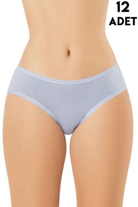 Kota Yüksek Bel Destekli 2'li Modal Kadın Bikini Külot Kota 5113 - Görsel 4