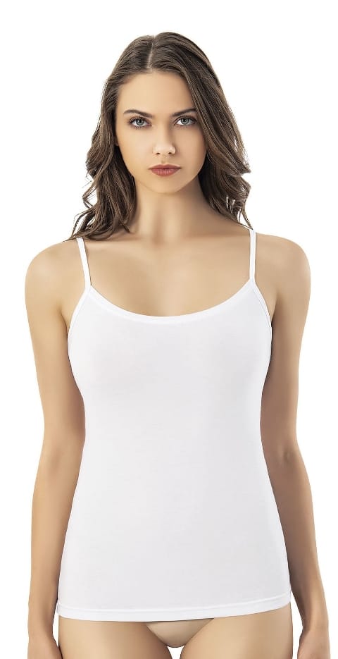 Geniş Askılı Nefes Alan Modal Kadın Atlet Kota 6602 - 2