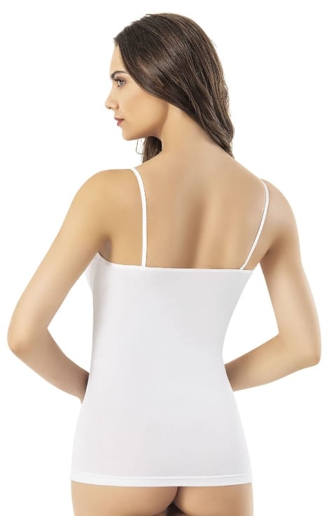 İnce Askılı Nefes Alan Modal Atlet Kota 6609 - Beyaz