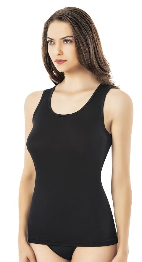 Bambu Geniş Askılı Kadın Atlet Kota 6612 - 2