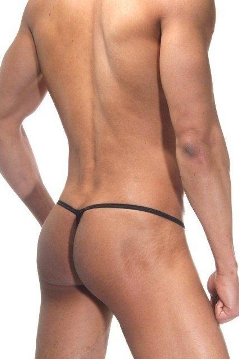 Deri Fermuarlı Erkek G-String La Blinque 15813 - Görsel