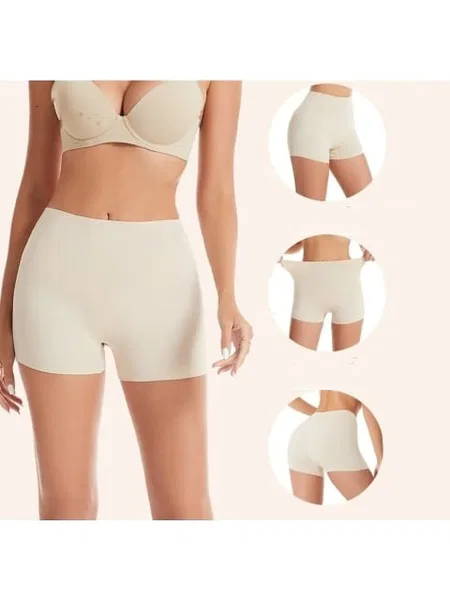 Yüksek Bel Kompresyon Korse Boxer Kadın Form Angel 3202 - Ten