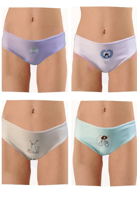 Pamuklu Yumuşak Askılı Kız Çocuk Atlet Öztaş 4736