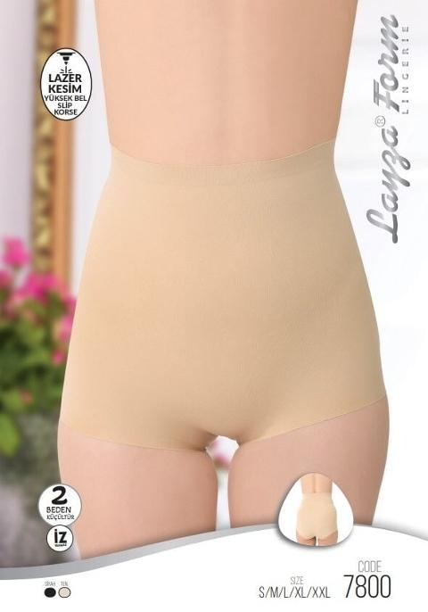 Yüksek Bel Kadın Slip Korse Bel ve Karın Desteği Liza 7800