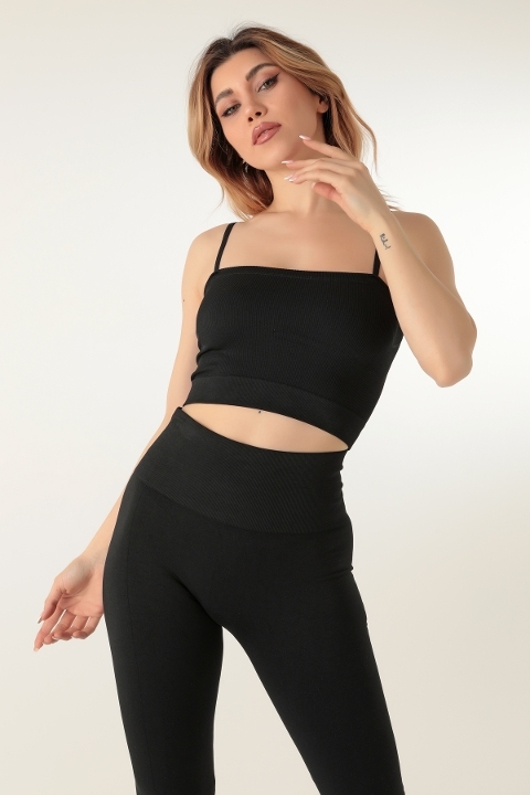 Miorre Straplez Askılı Fitilli Spor Büstiyer Miorre 999-ZZ0141 - Görsel 2