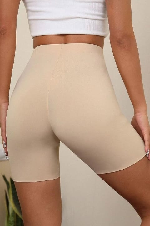 Silikonlu Uzun Paçalı Korse Miss Fit 12701 - Ten