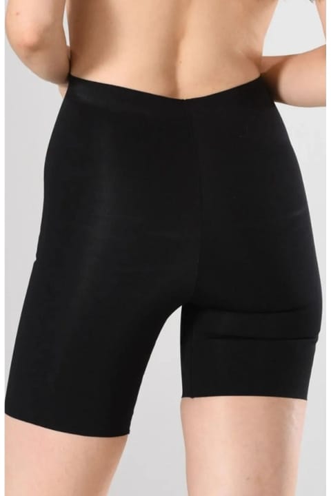 Silikonlu Uzun Paçalı Korse Miss Fit 12701 - Siyah