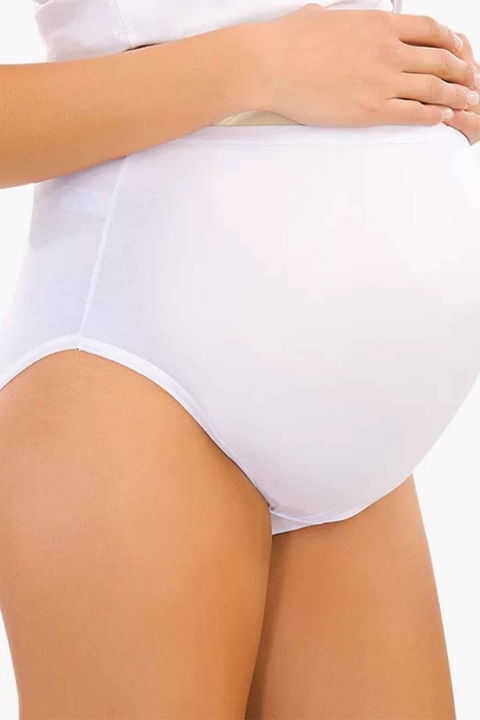 Yüksek Bel Pamuklu Hamile Külot Emzirme İMER 4700