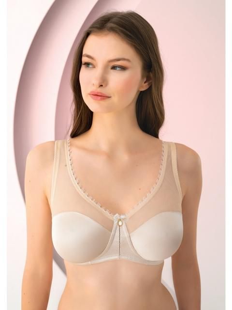 Dantel Detaylı Transparan Kadın Toparlayıcı Sütyen NBB 30021