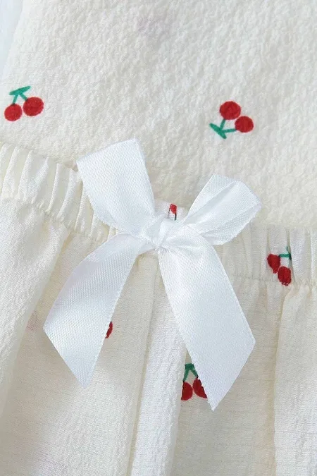 Merry See Özel Örme Kumaş Baskılı Kısa Kollu Şortlu Pijama Takımı Merry See MS 4088 Çok Renkli - Görsel 4