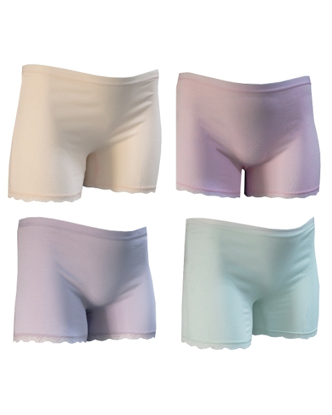 Dantelli Likralı Boxer 4'lü Paket Öztaş 4734