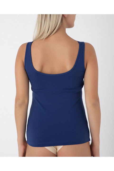 Pamuklu Kalın Askılı Kadın Atlet Confeo 801 - 2