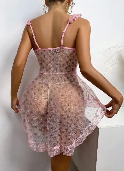 Minimalist Dantel Detaylı Fantezi Body Loomerie 533 - 2