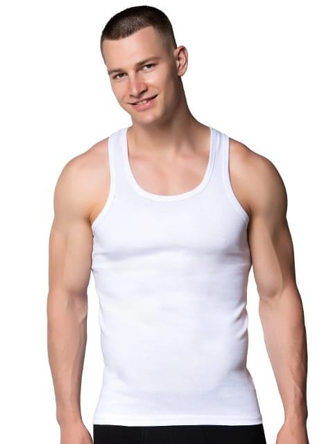 Ribana Beyaz Sporcu Erkek Atlet Gümüş 4019 - 2